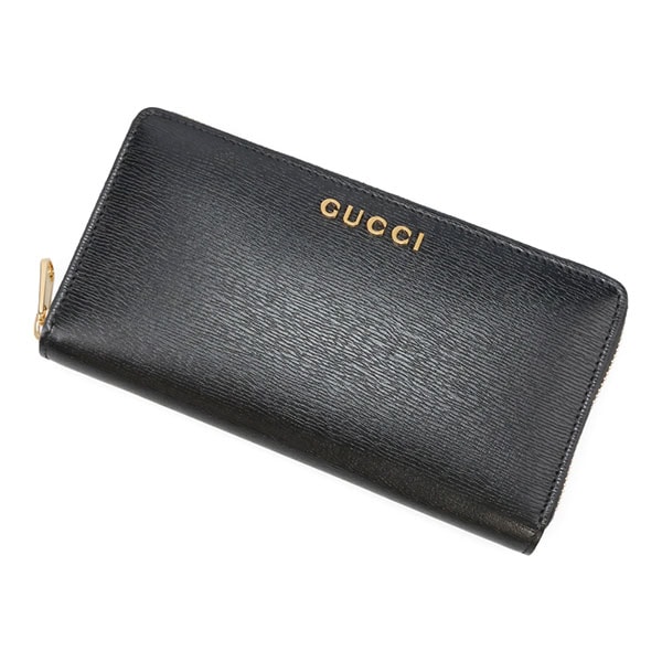 グッチ 財布 レディース GUCCI グッチスクリプト ジップアラウンド