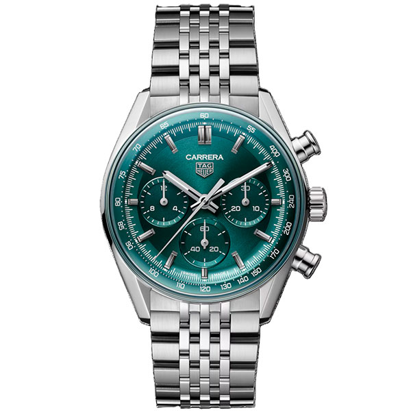 タグホイヤー TAG HEUAR  カレラ クロノグラフ  自動巻 41 mm スティール製 CBS2115.BA0053