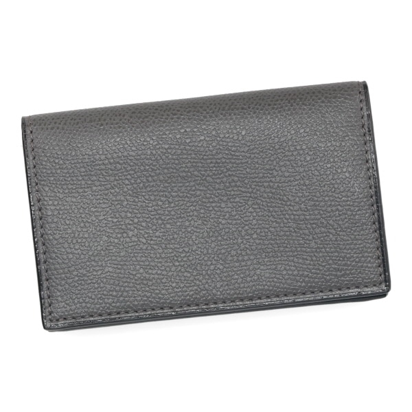 かず　Valextra 名刺ケース ダークグレー Valextra 名刺ケース ダークグレー Valextra(ヴァレクストラ