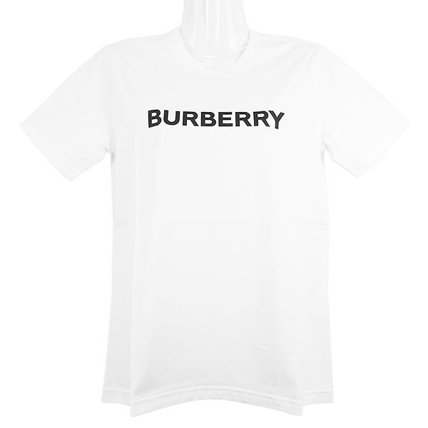 バーバリー Tシャツ レディース BURBERRY 8080325 ホワイト サイズXXS ※サイズ別の在庫状況はお問合せください。