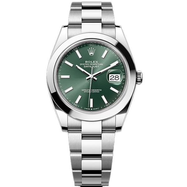 【プレミアム価格】 ロレックス ROLEX デイトジャスト41 グリーン 126300 表示価格は国内定価になります。販売価格はお問い合わせ下さい。