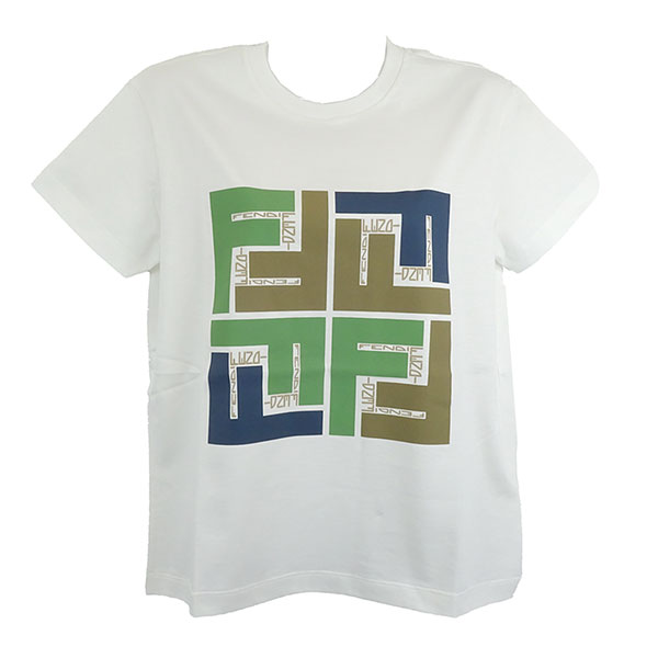フェンディ Tシャツ FENDI JUI158 7AJ F140T ホワイト サイズ12A  