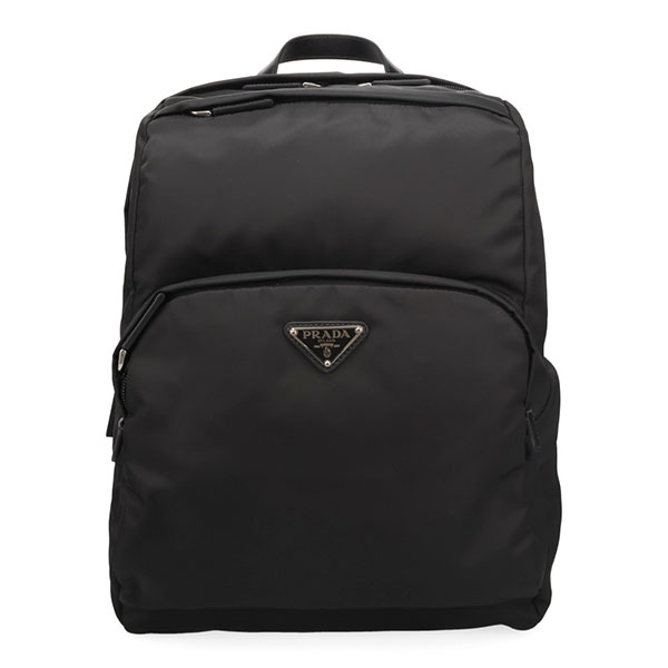 プラダ バッグ メンズ PRADA リナイロン サフィアーノレザー バックパック 2VZ104 2DMG F0002 NERO ブラック