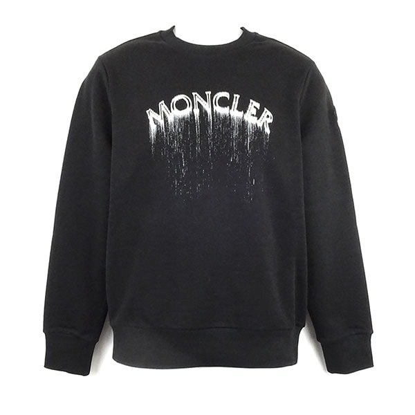 モンクレール スウェットシャツ メンズ MONCLER 8G00004 809KR 999 ブラック サイズM ※サイズ別の在庫状況はお問合せください。