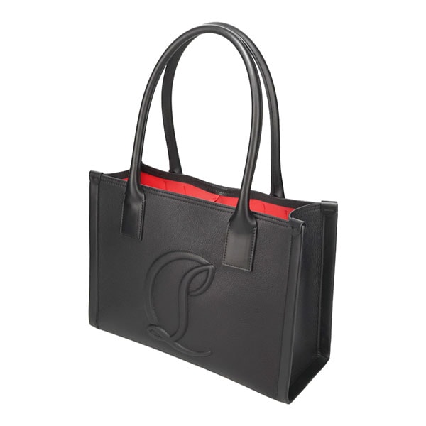 CHRISTIAN LOUBOUTIN 】ハンドバッグ バイマイサイド ロゴ