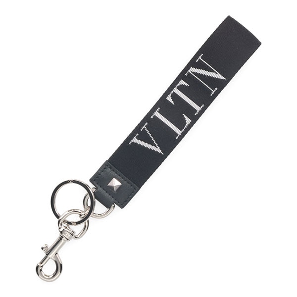ヴァレンティノ キーホルダー WY2P0P99 RUH 0NO ブラック ヴァレンティノ キーホルダー VALENTINO WY2P0P99 RUH 0NO