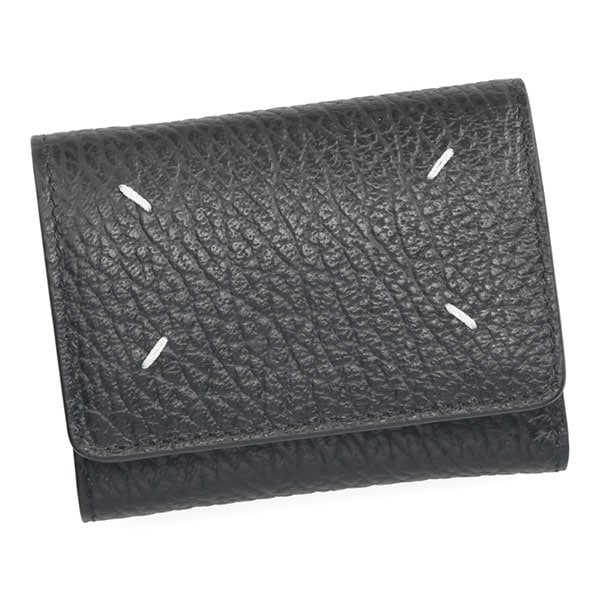 メゾンマルジェラ 財布 Maison Margiela 4ステッチ 三つ折りウォレット SA3UI0010 P4455 T8013 ブラック