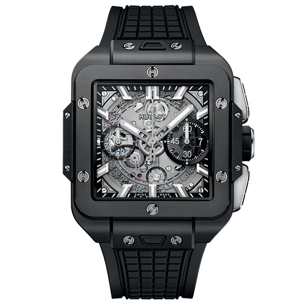 ウブロ HUBLOT スクエア・バン ウニコ ブラック マジック　821.CI.0170.RX　42ｍｍ