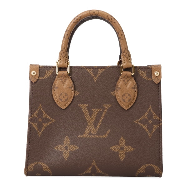 【プレミアム価格】 ルイヴィトン バッグ レディース LOUIS VUITTON モノグラムリバース オンザゴーBB M46839