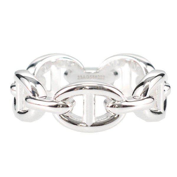 【プレミアム価格】 エルメス シェーヌダンクル アンシェネPM リング HERMES シルバー サイズ51 109507