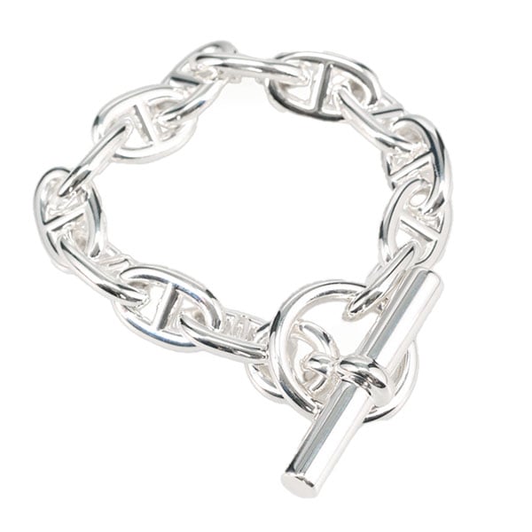 【プレミアム価格】 エルメス シェーヌダンクル MM ブレスレット HERMES シルバー 13コマ 101994