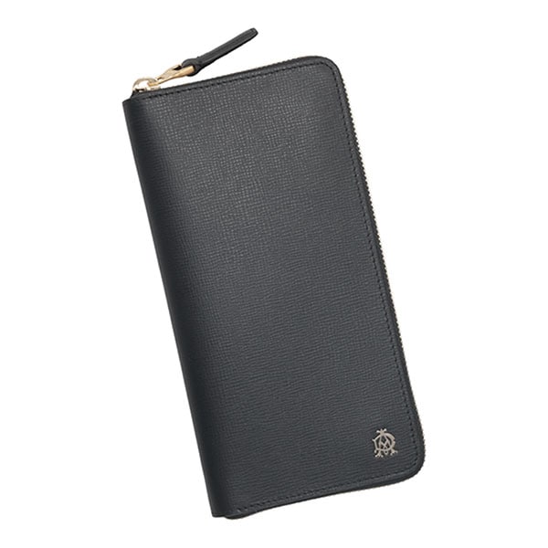 ダンヒル 財布 メンズ DUNHILL フルハム ジップコートウォレット 22F2204MF ブラック ダンヒル 財布 メンズ DUNHILL フルハム ジップコートウォレット