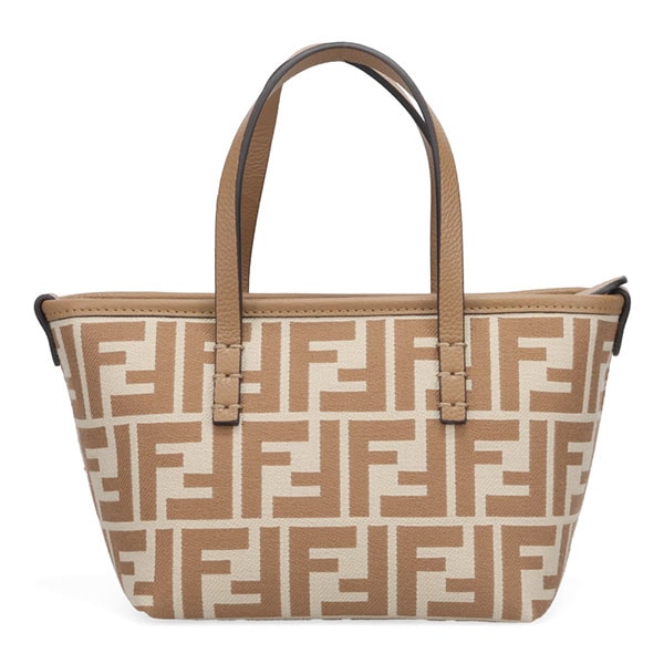 フェンディ バッグ レディース FENDI ロールミニ ベージュ 8BS096 AOVJ F1PIQ
