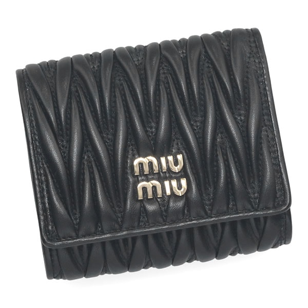 ミュウミュウ 財布 レディース MIUMIU マテラッセレザー 5MH033 AFPP