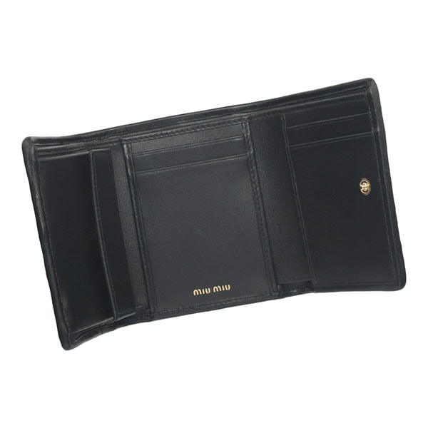ミュウミュウ 財布 レディース MIUMIU マテラッセレザー 5MH033 AFPP