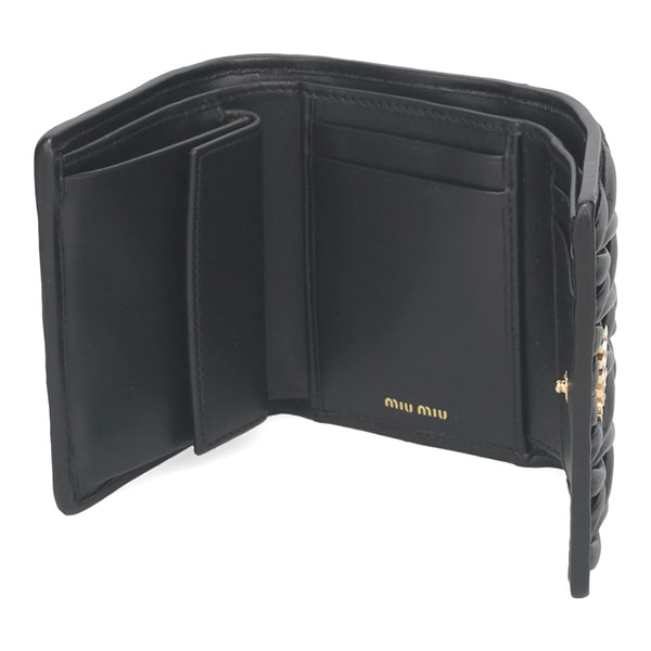 ミュウミュウ 財布 レディース MIUMIU マテラッセレザー 5MH033 AFPP