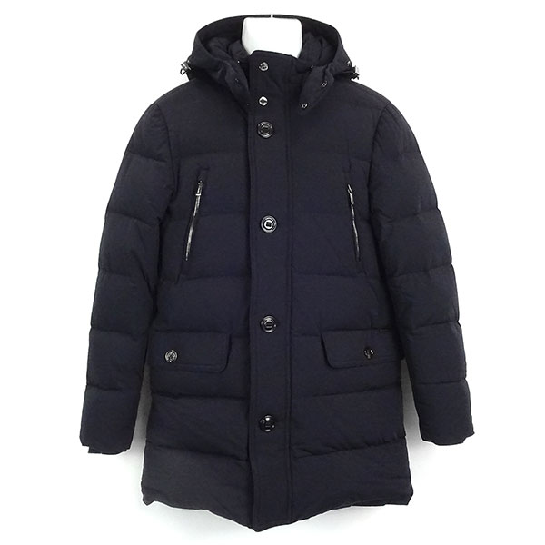 ムーレー ダウン メンズ MOORER ゴルナー GORNER-KN ダークブルー サイズ44 ※サイズ別の在庫状況はお問合せください。