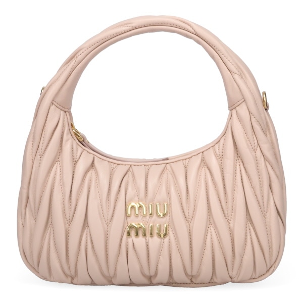 ☆人気☆【MIU MIU】☆ワンダーマテラッセ MICRO ホボバッグ☆ ミュウミュウ バッグ レディース MIUMIU ワンダー マテラッセ