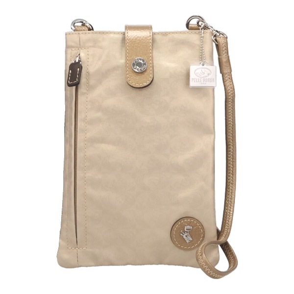 ペレボルサ バッグ レディース PELLE BORSA アライブ パスポートサイズショルダーバッグ 4306 GO ゴールド