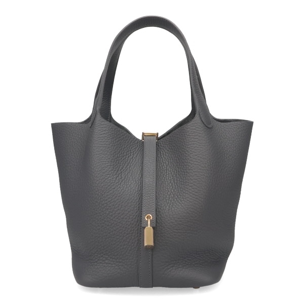 【プレミアム価格】 エルメス ピコタン MM 22cm HERMES トリヨンクレマンス アルドワーズ シャンパンゴールド金具 060991
