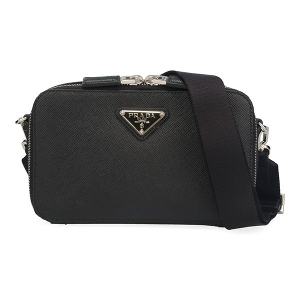 プラダ バッグ メンズ PRADA ブリック サフィアーノレザーバッグ 2VH173 9Z2 F0002 NERO ブラック