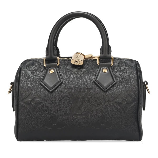 【プレミアム価格】 ルイヴィトン バッグ レディース LOUIS VUITTON モノグラムアンプラント スピーディ バンドリエール20 ブラック M58953