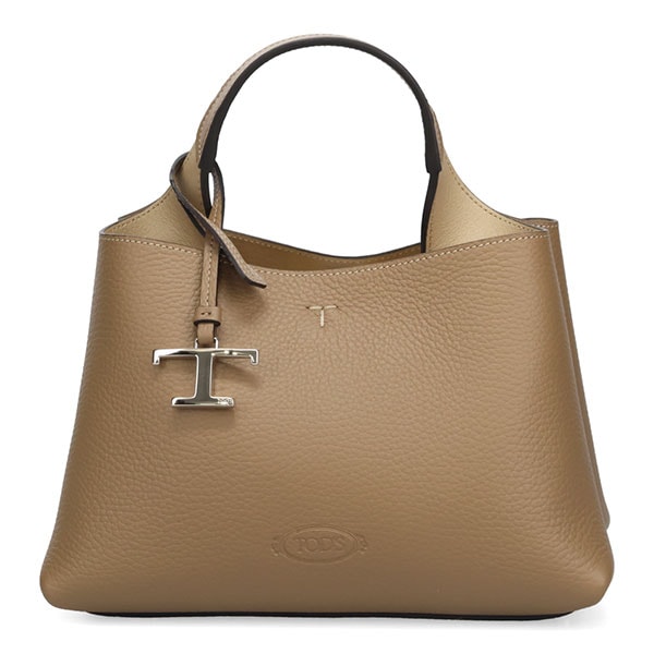 トッズ バッグ レディース TOD'S Tタイムレス レザーバッグ マイクロ