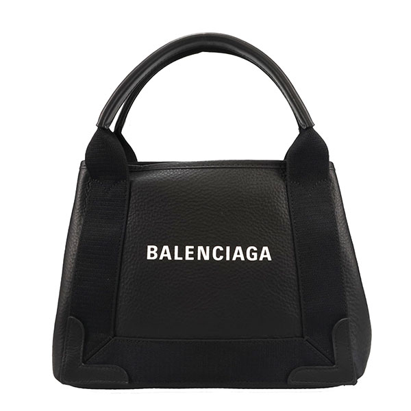 バレンシアガ バッグ BALENCIAGA ネイビーカバスXS レザー 390346 D6WXN 1060 ブラック
