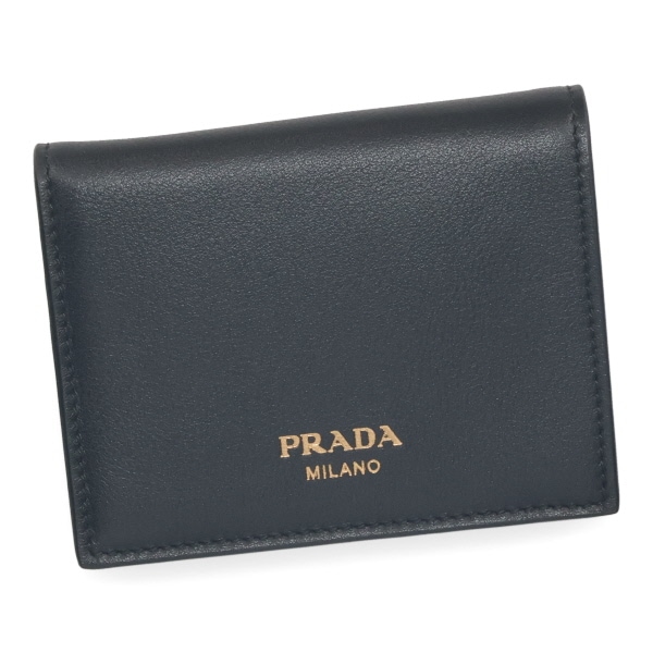 プラダ 財布 レディース PRADA ソフトグレインレザー財布 1MV204 2CYS F0002 ブラック