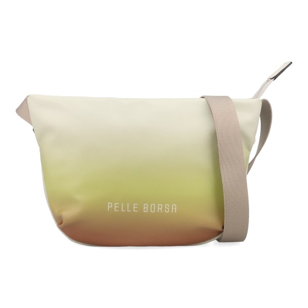 ペレボルサ バッグ レディース PELLE BORSA チアーズグラデーション コンパクトラウンドショルダー 5207 IV アイボリー
