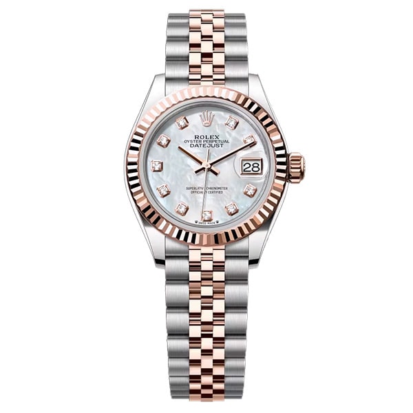 【プレミアム価格】ロレックス ROLEX レディデイトジャスト28　ジュビリーブレス 279171 フルーテッドベゼル　ホワイトマザーオブパールダイアル　表示価格は国内定価になります。販売価格はお問い合わせ下さい。