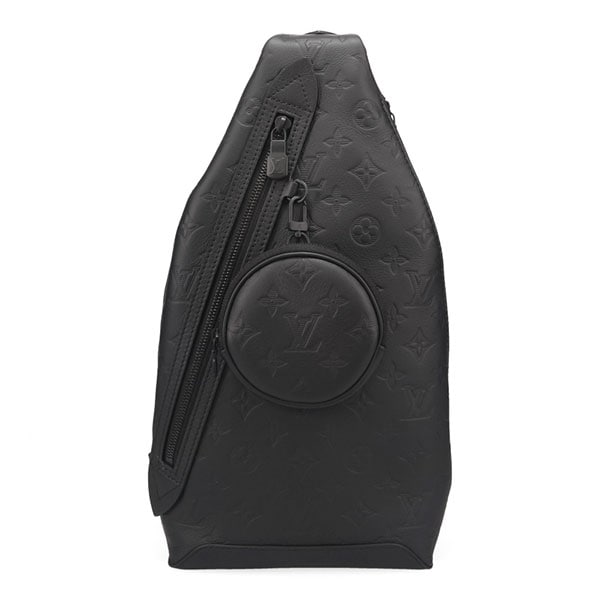 【プレミアム価格】 ルイヴィトン バッグ メンズ LOUIS VUITTON モノグラムシャドウ デュオスリングバッグ ブラック M21890