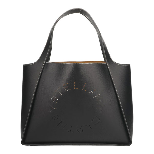 ステラマッカートニー バッグ レディース STELLA MCCARTNEY ロゴ ラージ トートバッグ 502793 WP0057 1000 ブラック