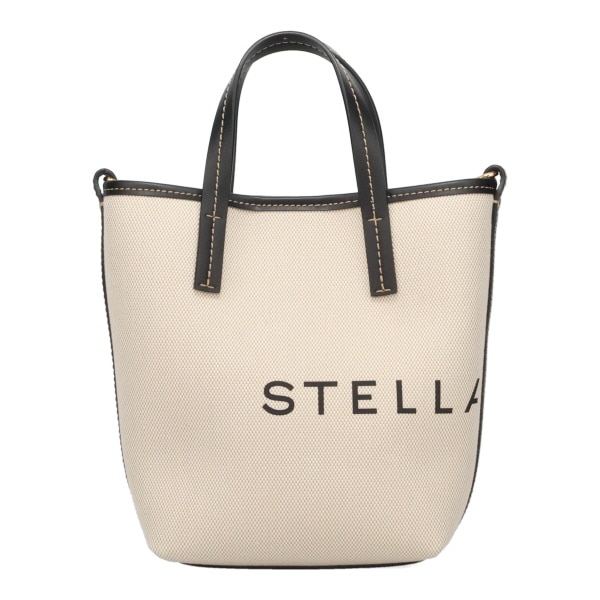 ステラマッカートニー バッグ レディース STELLA MCCARTNEY ロゴキャンバス クロスボディトートバッグ 7B0106 WP0221 9043 エクリュクリーム