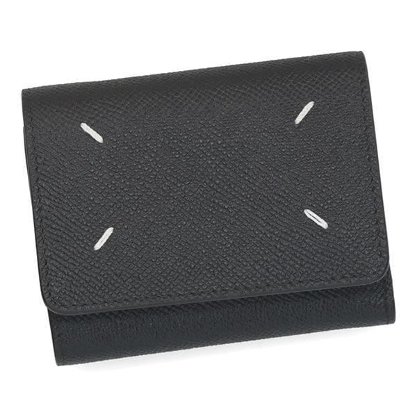 メゾンマルジェラ 財布 Maison Margiela 4ステッチ 三つ折りウォレット SA3UI0017 P4745 T8013 ブラック