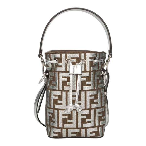 フェンディ バッグ レディース FENDI モントレゾール 8BS010 APKV F1MZS カーキ+シルバー フェンディ バッグ レディース FENDI モントレゾール 8BS010 APKV