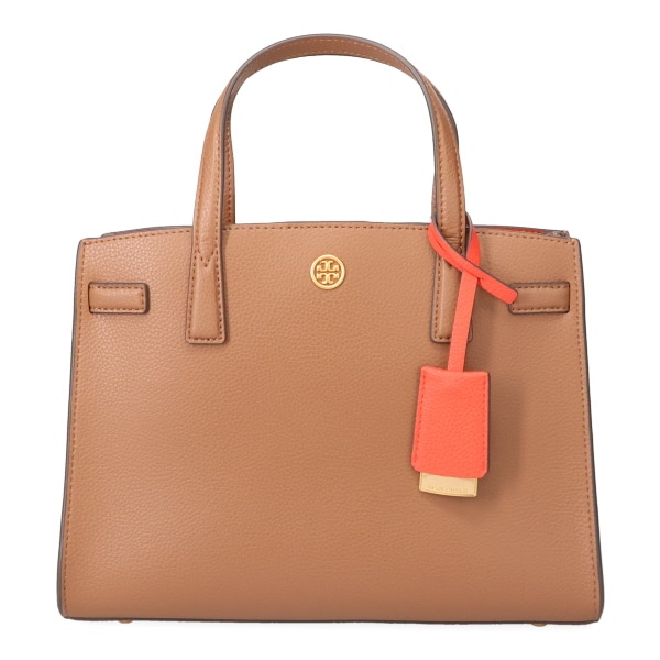 トリーバーチ バッグ レディース TORY BURCH ウォーカー スモールサッチェル 73625 909 ムース ライトブラウン