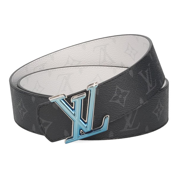 【プレミアム価格】 ルイヴィトンベルト メンズ LOUIS VUITTON モノグラムエクリプス LVディメンション サンセット 40mm リバーシブル M4147T