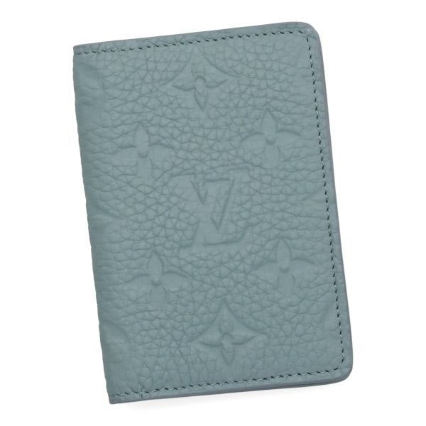 【プレミアム価格】 ルイヴィトン カードケース メンズ LOUIS VUITTON トリヨンレザー オーガナイザードゥポッシュ ミスティレイクグリーン M13973