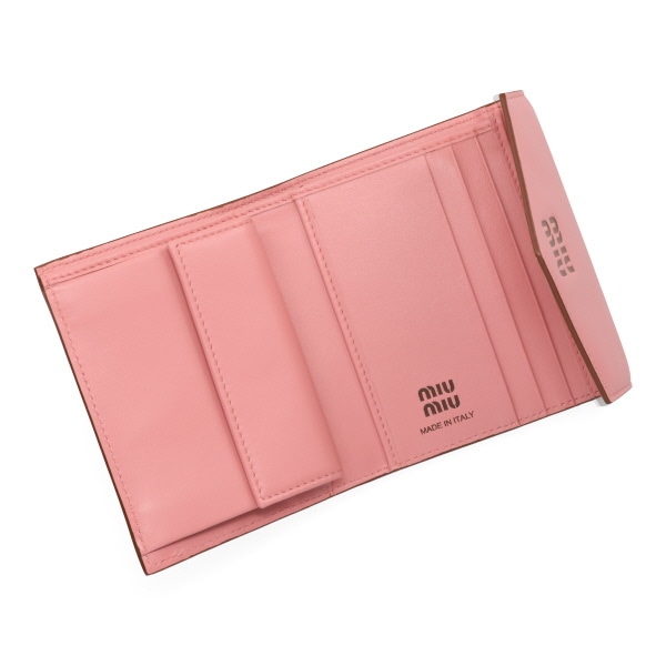 ミュウミュウ 財布 レディース MIUMIU レザー財布 5MH040 2CV6 F04AN