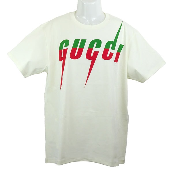 グッチ Tシャツ メンズ GUCCI ブレード 565806 XJAZY 9037 ホワイト サイズS