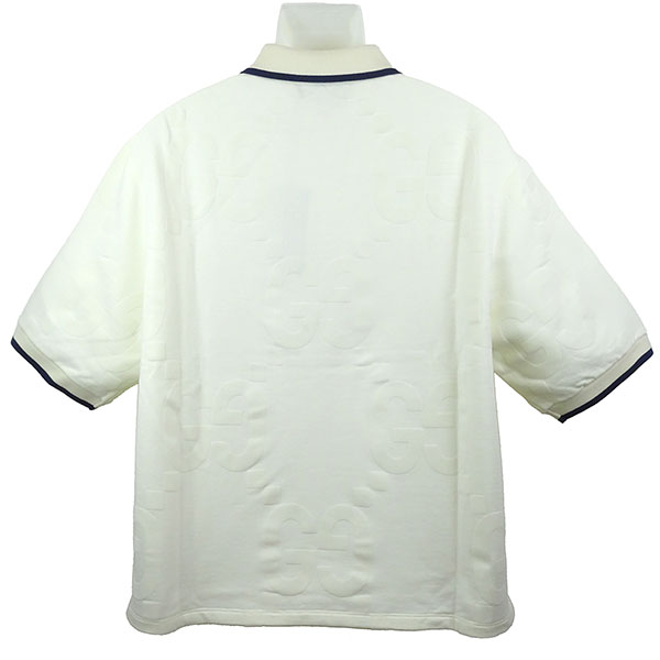 グッチ ポロシャツ メンズ GUCCI ジャンボGG ジャカード 768508 XJF5S