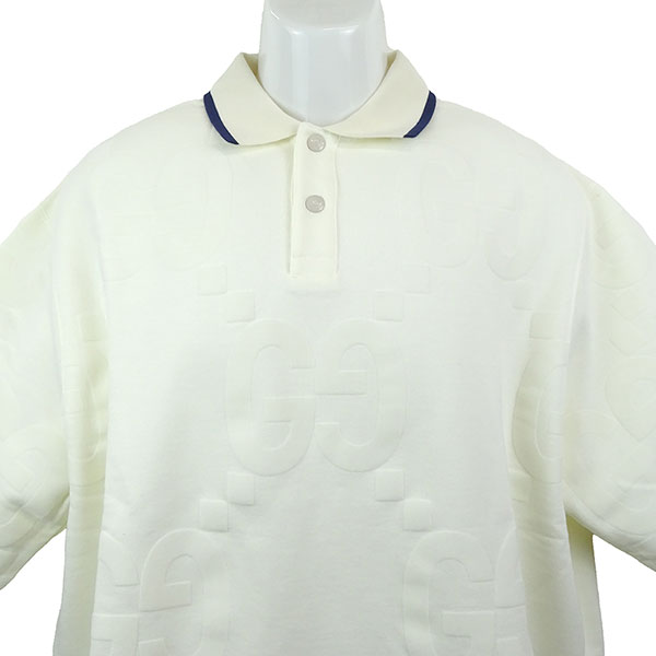 グッチ ポロシャツ メンズ GUCCI ジャンボGG ジャカード 768508 XJF5S