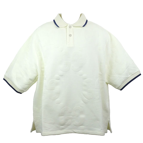 グッチ ポロシャツ メンズ GUCCI ジャンボGG ジャカード 768508 XJF5S