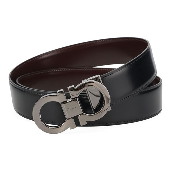 フェラガモ ベルト メンズ FERRAGAMO ガンチーニ リバーシブルベルト