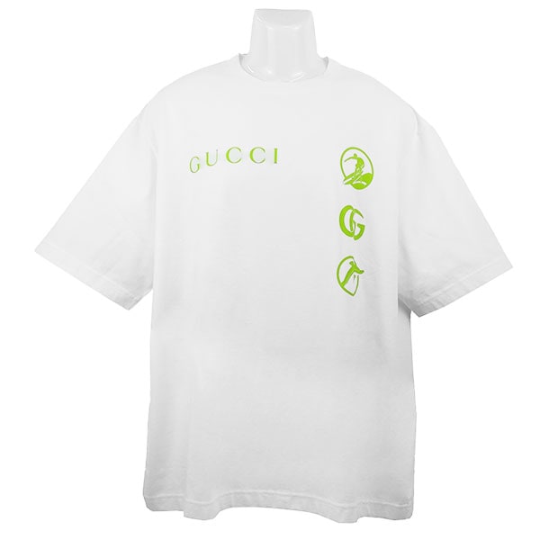 グッチ Tシャツ メンズ 798115 XJG76 9074 ホワイト サイズL グッチ Tシャツ メンズ GUCCI 798115 XJG76 9074 ホワイト