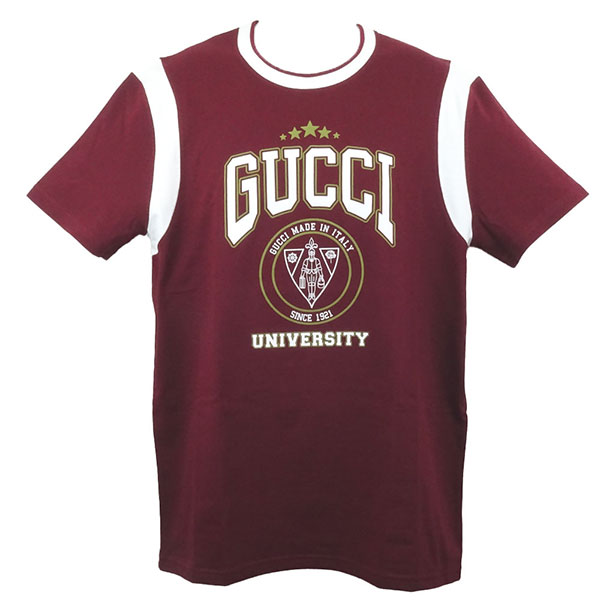 グッチ Tシャツ メンズ 806172 XJG27 6317 レッド サイズXL グッチ Tシャツ メンズ GUCCI 806172 XJG27 6317 レッド サイズ