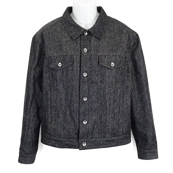ベルルッティ デニムジャケット メンズ BERLUTI スパークルドブラック