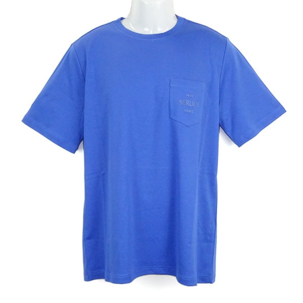 ★BERLUTI直営店★レザータブTシャツ R24JRS93-001_t-shirt-with-