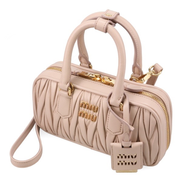 ミュウミュウ バッグ レディース MIUMIU アルカディ マテラッセレザー